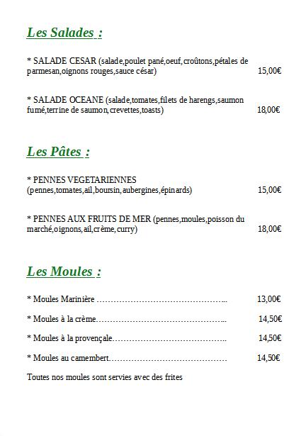 Le rita - Menu Image 2